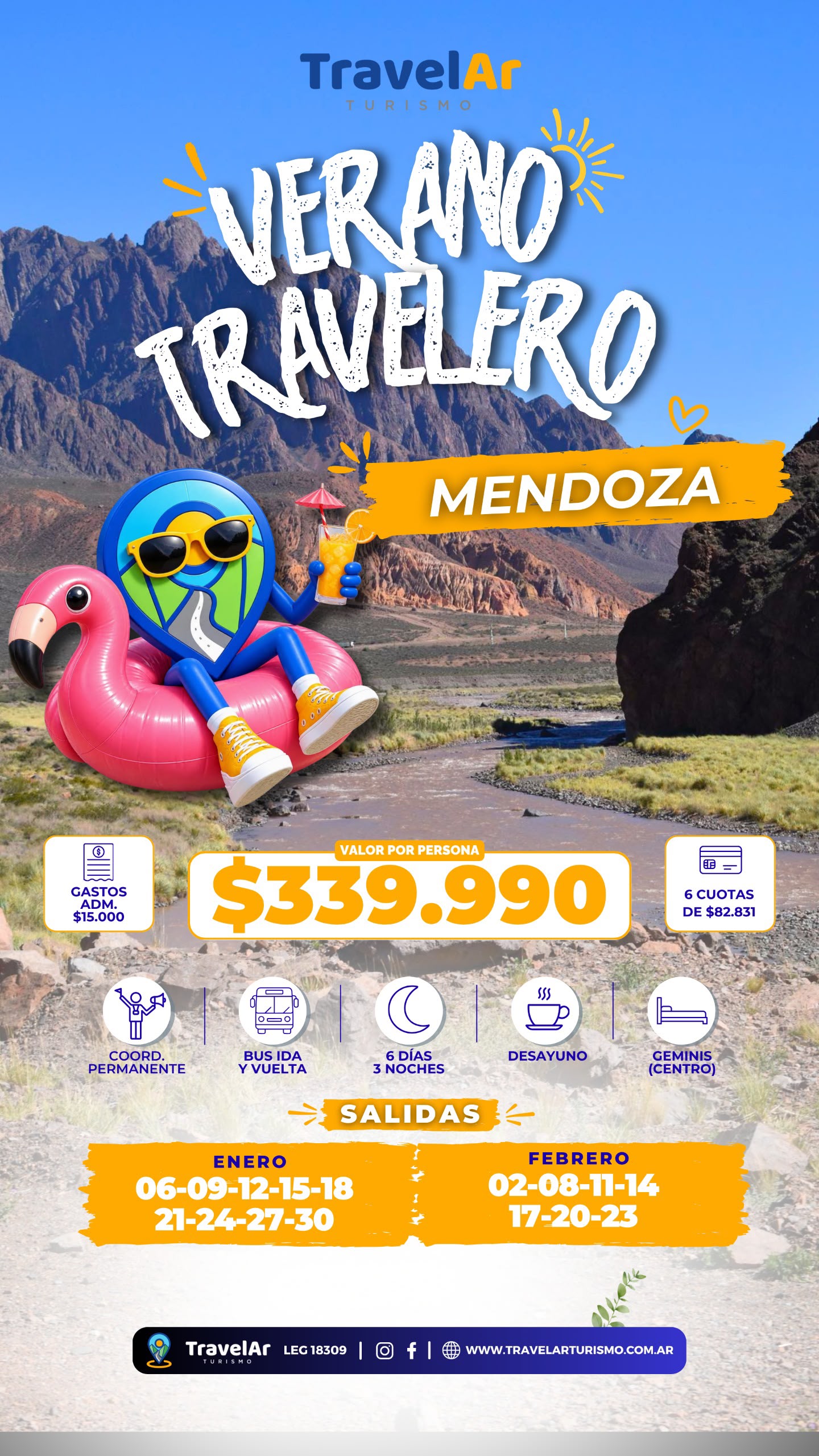 Mendoza Verano Travelero
