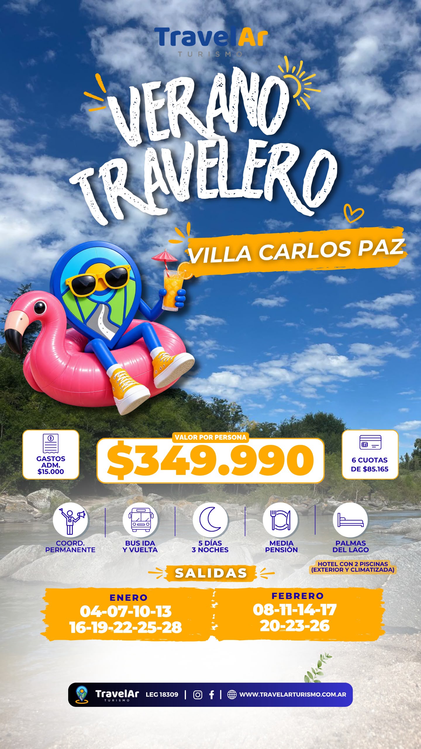 Villa Carlos Paz Verano Travelero
