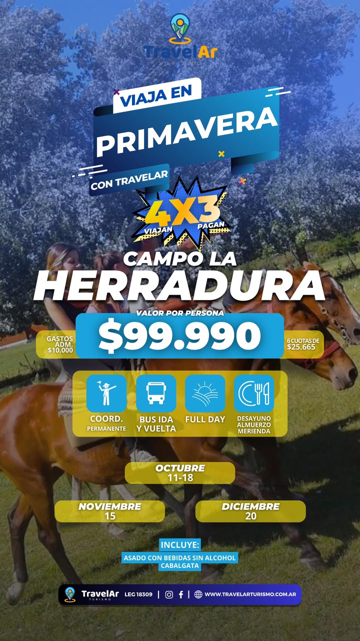 Campo La Herradura Primavera