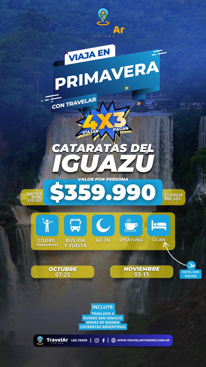 Cataratas del Iguazú Primavera