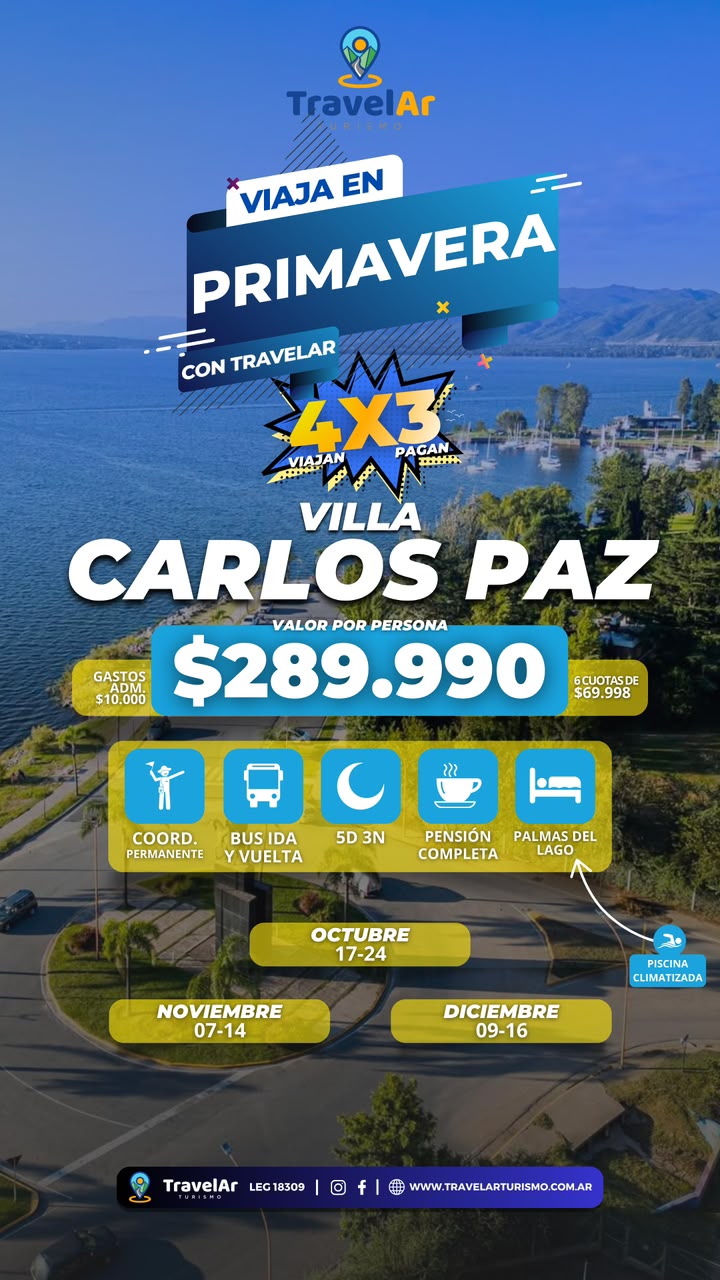 Villa Carlos Paz Primavera