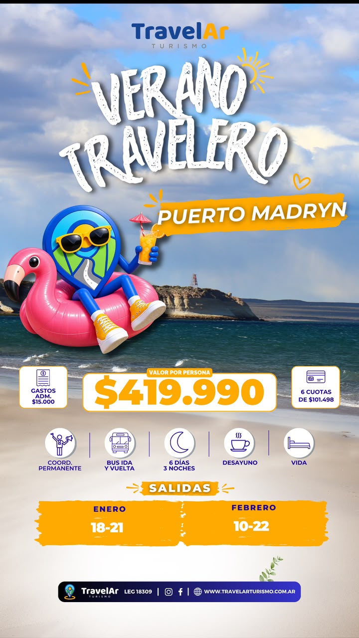 Puerto Madryn Verano Travelero
