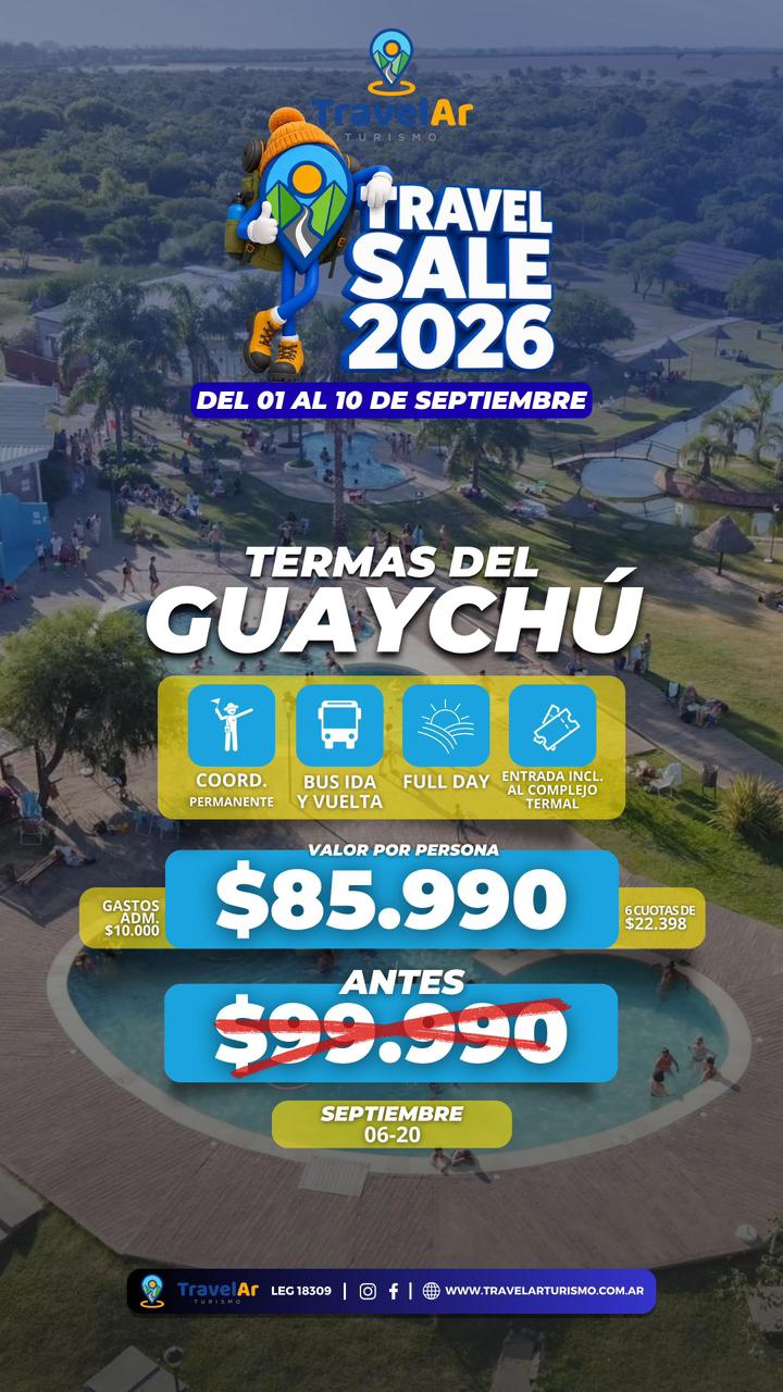 Termas de Guaychú Super Sale