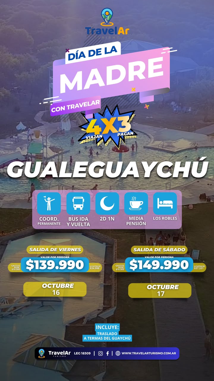 Gualeguaychú Día de la Madre
