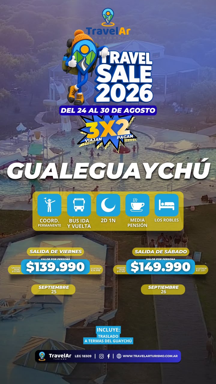 Gualeguaychú Travel Sale
