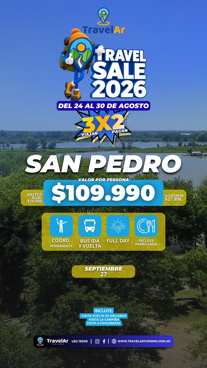 San Pedro Travel Sale