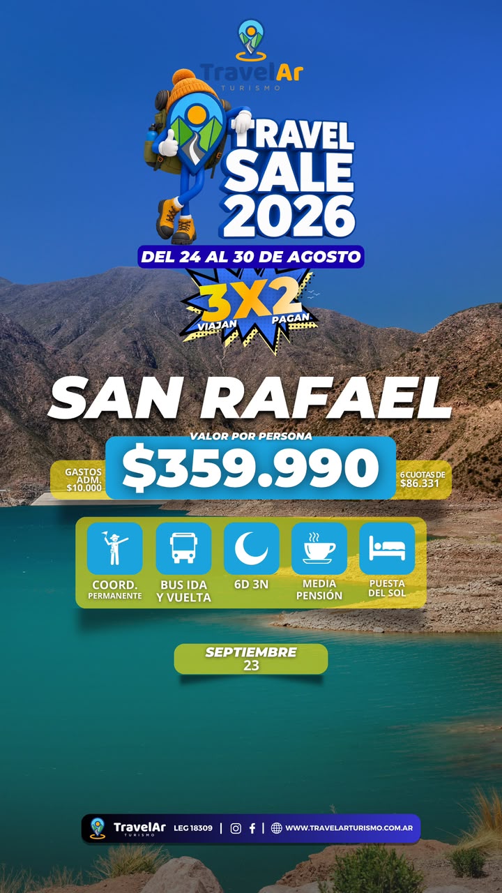San Rafael Travel Sale