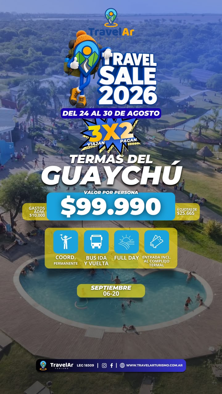 Termas del Guaychú Travel Sale