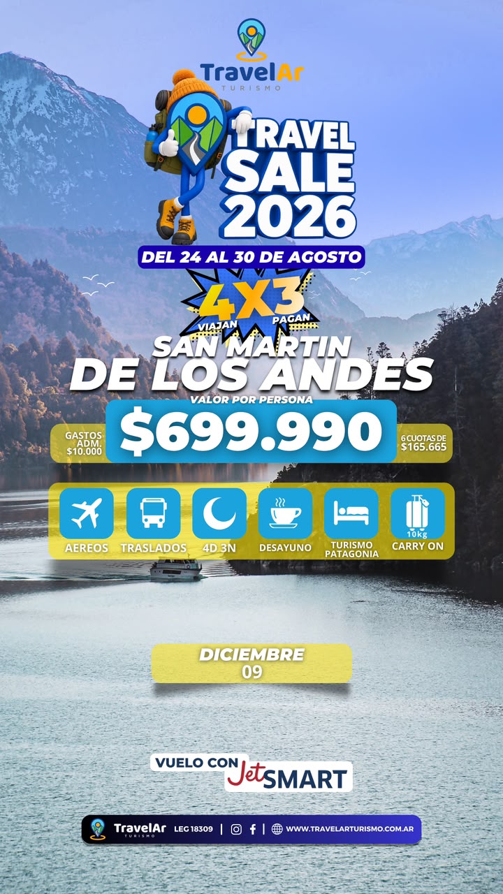 San Martín de los Andes JetSMART