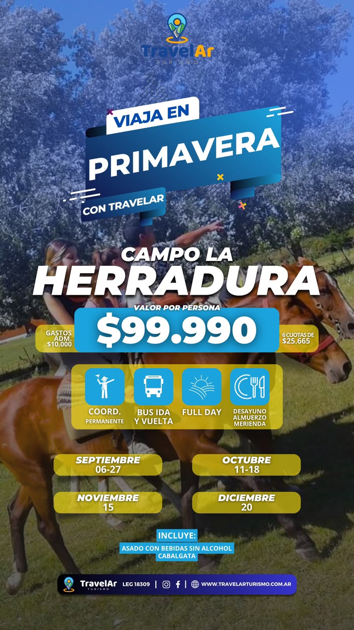 Campo La Herradura Primavera