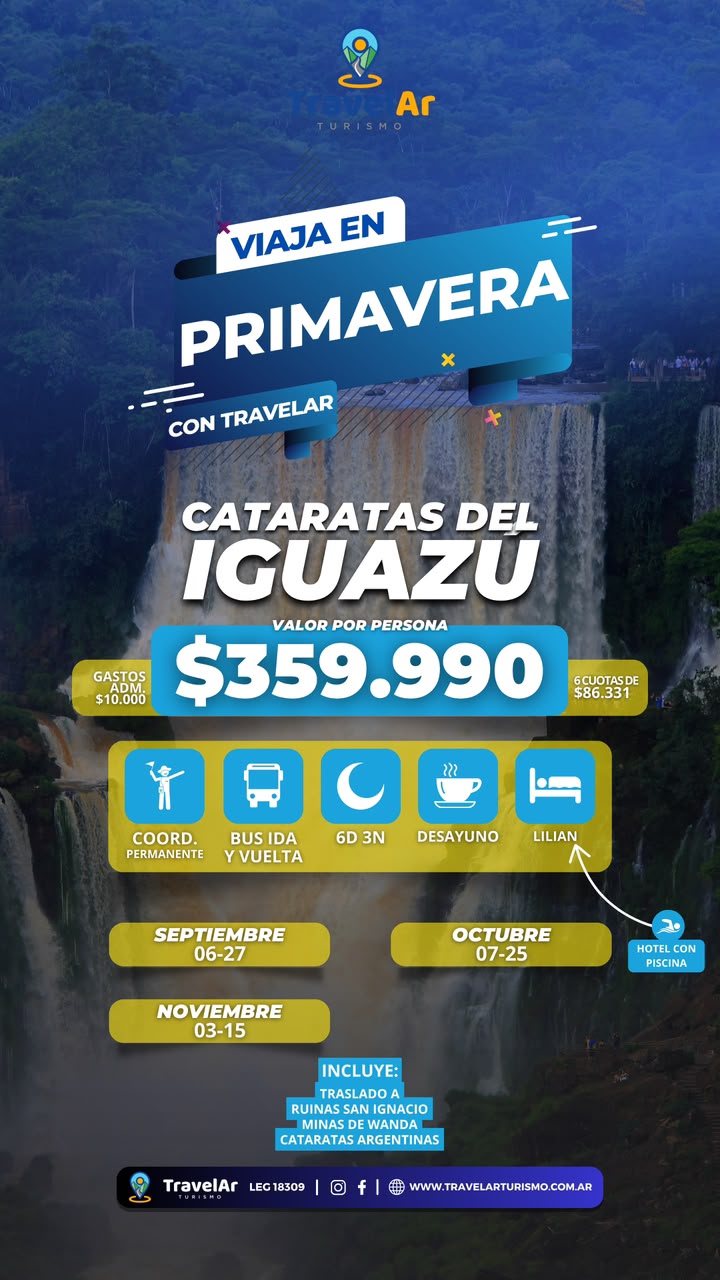 Cataratas del Iguazú Primavera