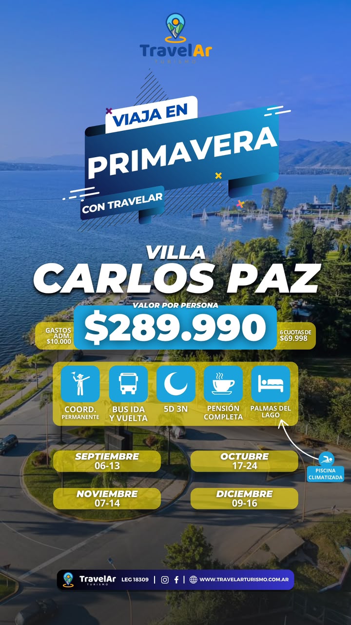Villa Carlos Paz Primavera