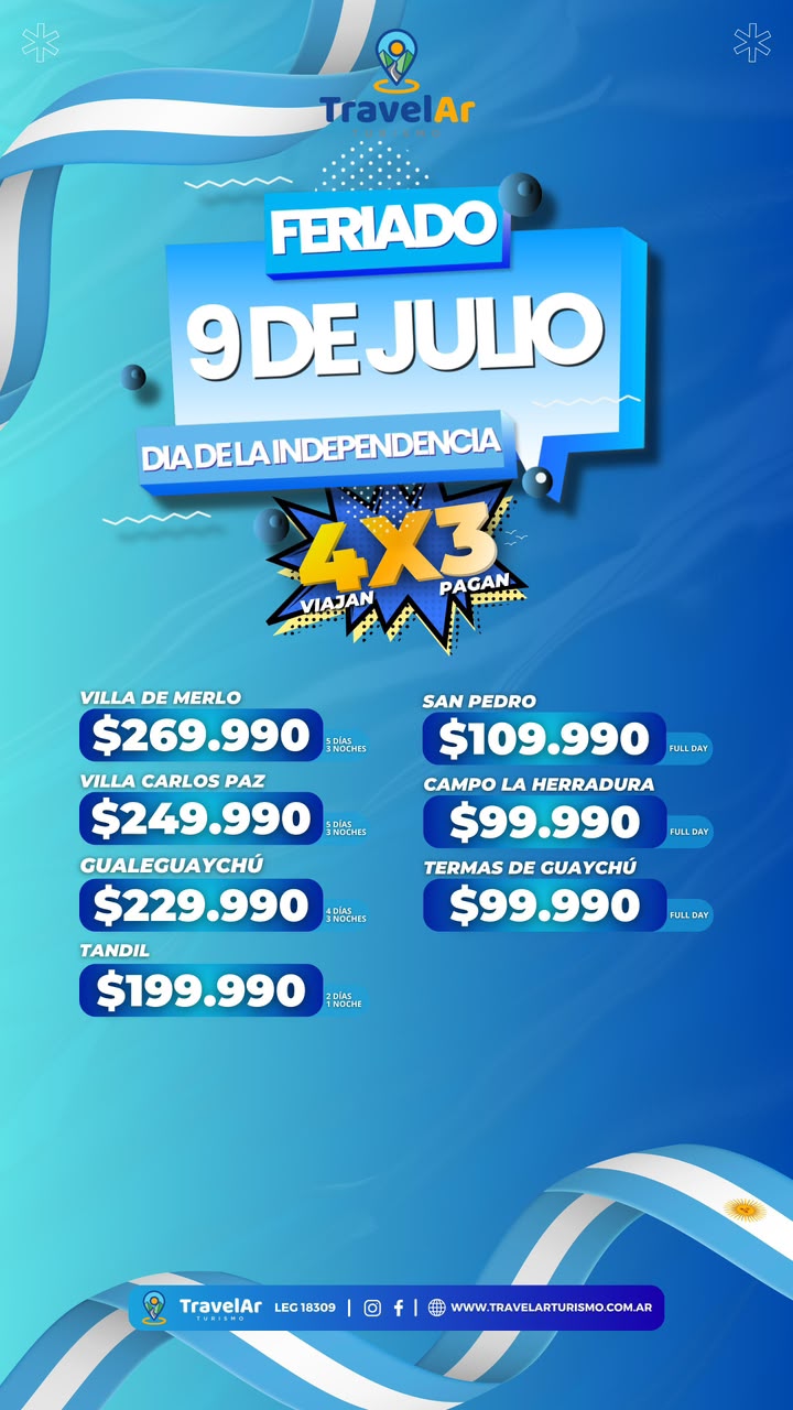 Feriado 9 de Julio