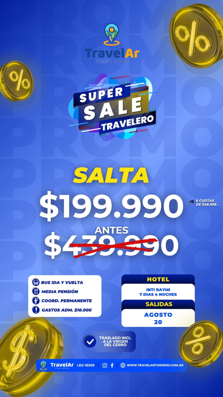Salta Super Sale