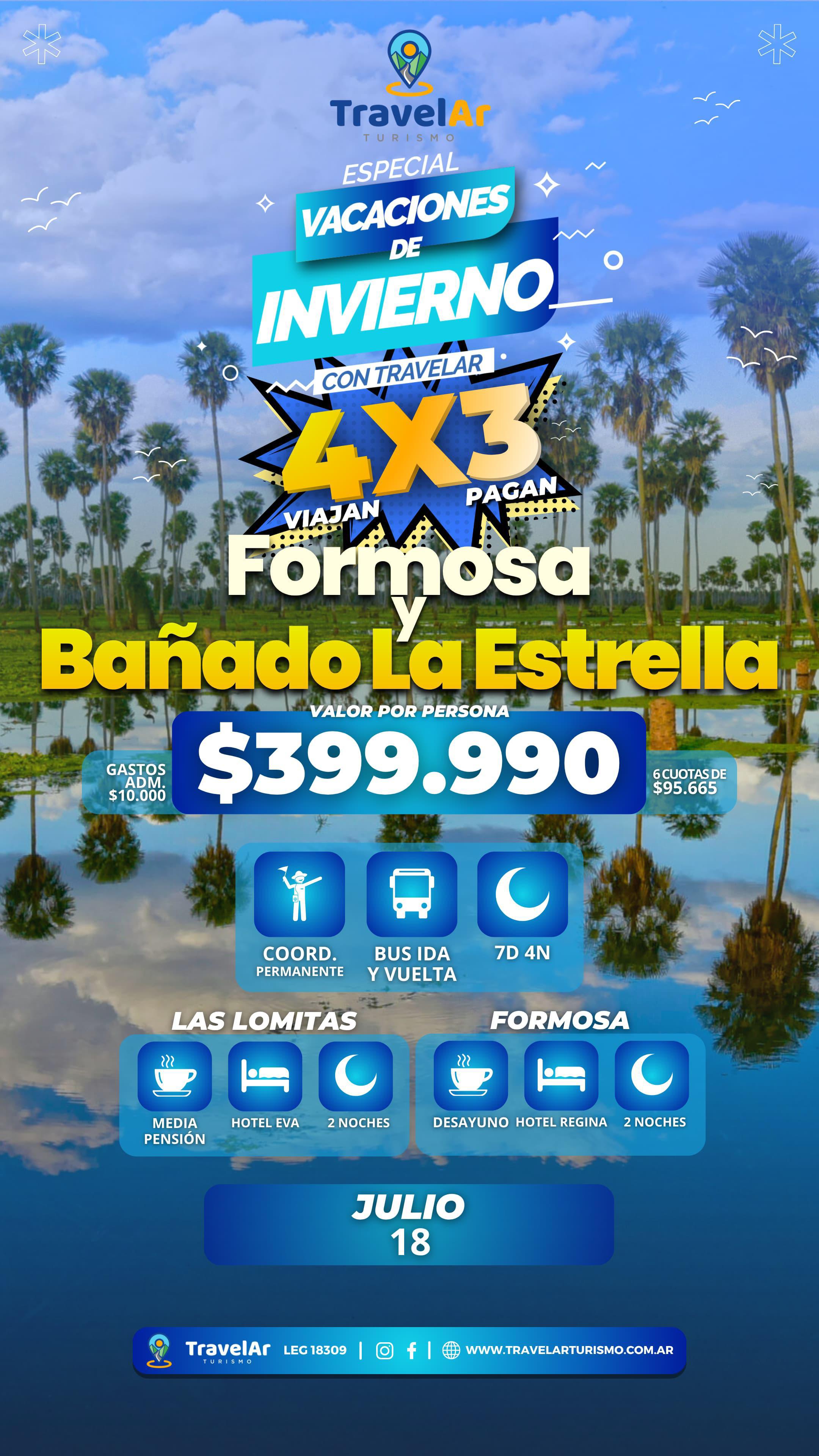 Formosa + Bañado La Estrella