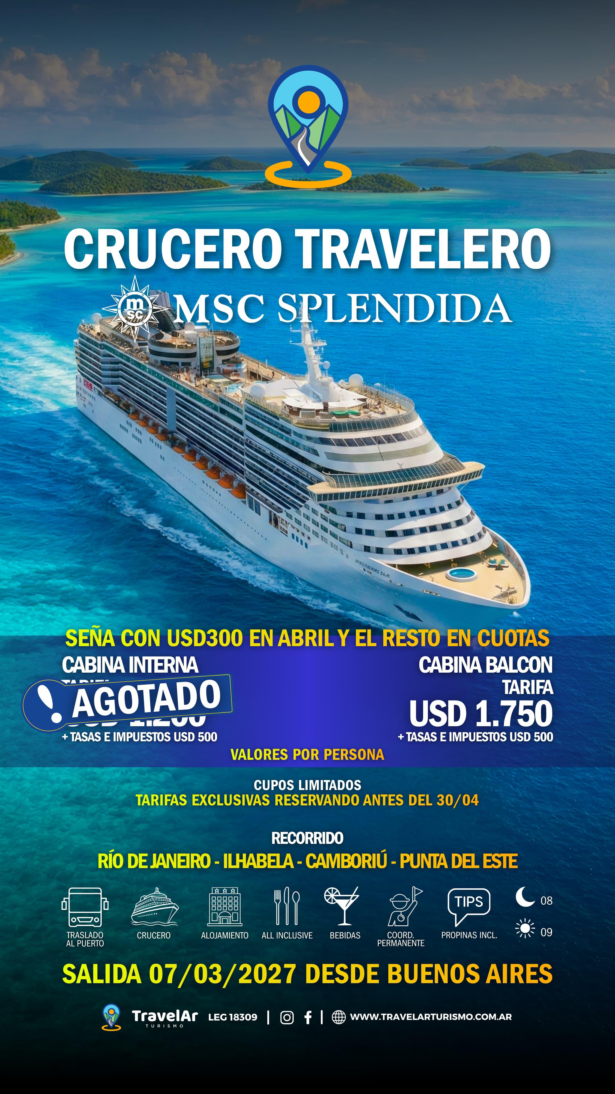 Crucero Travelero Flyer